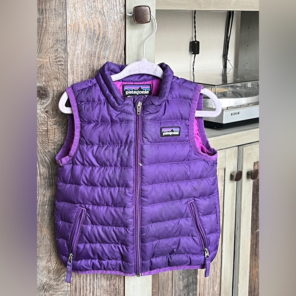 Patagonia Vest in GUC size 18 months